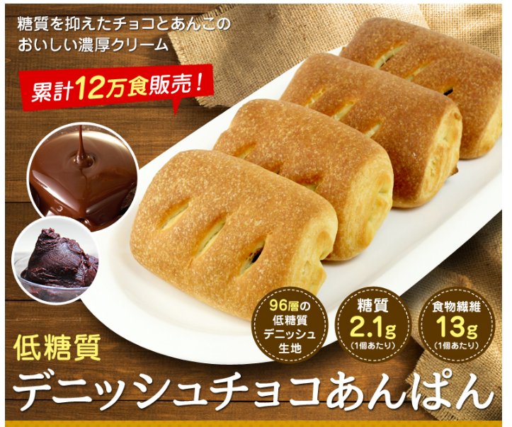 低糖工房の低糖質デニッシュチョコあんぱん 群馬県ではどこのお店で買える?