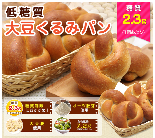 低糖工房の低糖質大豆くるみパン 神奈川県ではどこのお店で買える?